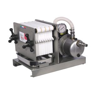 Thiết bị lọc ép khung bản thí nghiệm, 150-350 L/giờ